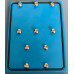 EMV Blanking Plate - PAINTED BLUE