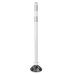 Flexible Delineator Post with Base - 48", White