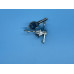 99-15-0046-A - Magnetic Gate Replacement Lock with 2 Keys - #19 Lock